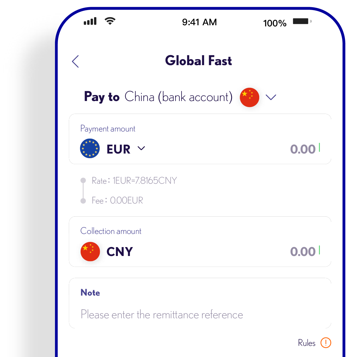 globel fast interface